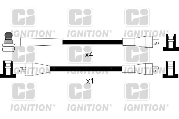 QUINTON HAZELL Augstsprieguma vadu komplekts XC917